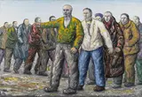 Peter Booth, Painting (Figure Group) 1998, 1998, oil on canvas