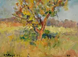 Arthur Boyd, Landscape with Tree 1939-1940