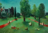 Sali Herman, Garden Scene 1944