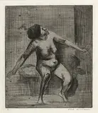 Fred Williams, Nude Figure (1954-1955)