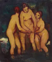 Three Graces (1948) by Fred Williams, 1948, oil on canvas, offered Jul 2016