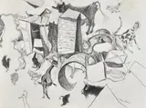 William Robinson, Farmyard Scene (1980)