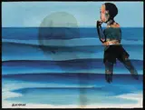 (The Sea) by Charles Blackman, oil on canvas, sold Jul 2016