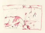 John Olsen, Early One Morning, watercolour on paper