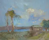 Sydney Long, (Narabeen Lakes)