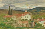 Rupert Bunny, (Landscape, South of France)