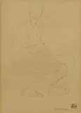 Rupert Bunny, (Seated Nude)