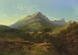 Nicholas Chevalier, Mount Abrupt 1864