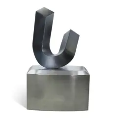 Double Up (1970) by Clement Meadmore, 1970, steel, sold May 2016