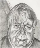 Lucian Freud, Donegal Man (2007), 2007, etching on paper