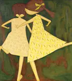 John Brack, Two Running Girls 1959