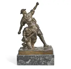 Wallace Anderson, Cobbers 1930, 1930, bronze