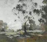 Penleigh Boyd, (Landscape with White Gum) 1922