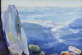Penleigh Boyd, View from Pinnacle, Mt. Wellington 1914