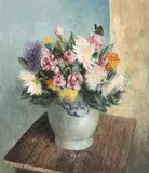 Sali Herman, Flower Piece 1949