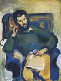 Fred Williams, Portrait of Malcolm Horsley (circa 1955), 1955, gouache on paper