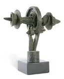 Robert Klippel, Opus 215 1967, 1967, bronze on black marble base