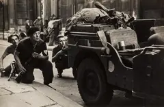 FRANCE Paris August 25th 1944 by Robert Capa, 1944, gelatin silver print, printed between 1955 and 1962, sold Apr 2016
