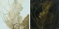 Day and Night 2008 by David Keeling, 2008, oil on canvas, offered Apr 2016