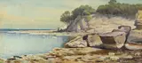 John Mather, (Port Phillip Bay), watercolour on paper