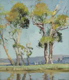 Sydney Long, South Creek, Narrabeen 1938