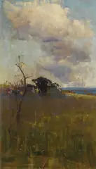 Sydney Long, Autumn, Richmond, New South Wales (circa 1896), 1896, oil on canvas