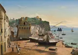 Eugene von Guerard, Marina at Vietri 1845