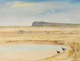 Arthur Boyd, Irrigation Lake, Wimmera (circa 1980)
