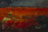 Sam Fullbrook, Landscape (1962), 1962, oil on canvas