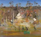 Arthur Boyd, Shoalhaven with River (1988), 1988, oil on canvas