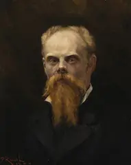 John Russell, (Portrait of a Man) 1883, 1883, oil on canvas