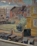 Roy De Maistre, Untitled (Cars) (1928)