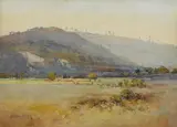 Arthur Boyd, Summer Evening, Ferntree Gully 1920, 1920, watercolour on paper