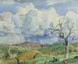 Hans Heysen, Storm Clouds over Pewsey Vale