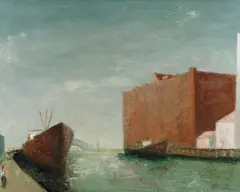 Sali Herman, (Darling Harbour) 1974, 1974, oil on canvas