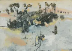 Robert Juniper, (Landscape) 1969, 1969, oil on canvas