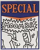 Keith Haring, Special Moomba 1984, 1984, ink on card