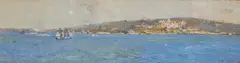 Arthur Streeton, Point Piper (1907), 1907, oil on wood panel