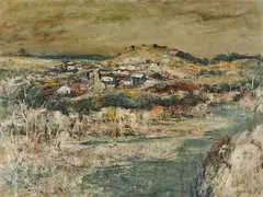 George Lawrence, Lucknow, New South Wales 1973-1975, 1973-1975, oil on canvas