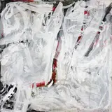 Tony Tuckson, (White, over Red and Black) (circa 1964)