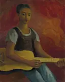 Donald Friend, Pine Creek Guitarist 1955