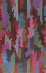 David Aspden, Shades 1969-1970, 1969-1970, synthetic polymer paint on canvas