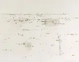 Fred Williams, (Lysterfield, Ochre and Silver) (1968), 1968, gouache on paper