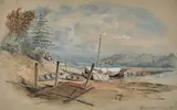 John Black Henderson, Rushcutter Bay 1860, 1860, watercolour, pencil and gouache on paper