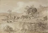 S. T. Gill, Wool Drays