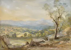 Conrad Martens, Thornwaite 1862, 1862, watercolour and gouache on paper