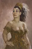 (Diana) by Norman Lindsay, oil on canvas on board, offered Aug 2015