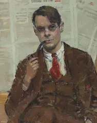 Stella Bowen, Raymond Postgate (1922), 1922, oil on canvas