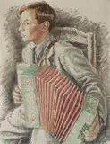 Stella Bowen, John Postgate (1934), 1934, oil on cardboard