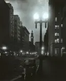 Martin Place at Night (1939) by Max Dupain, 1939, silver gelatin photograph, printed later, sold Jul 2015